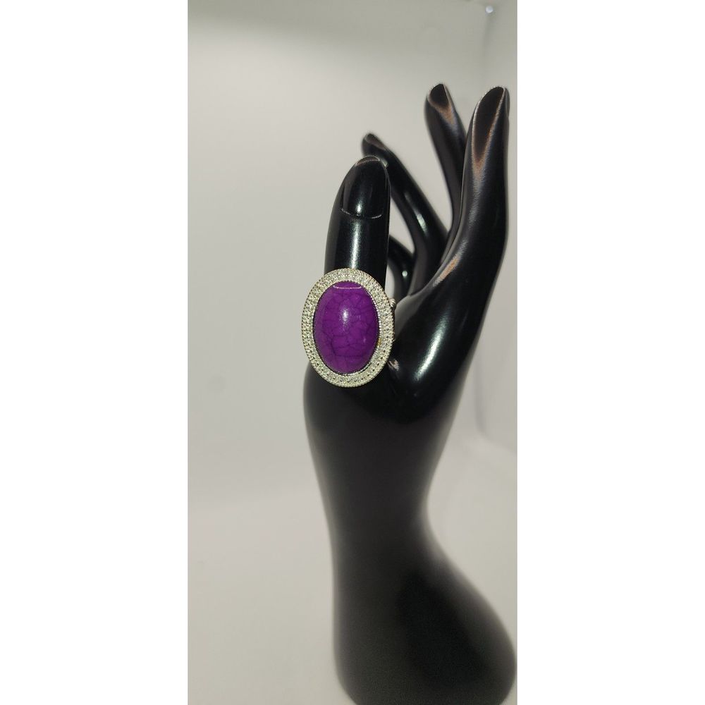 Various Rings Costume Jewelry, Statement Rings, Gold Tone Rings, Gemstone Rings - Picture 2 of 7